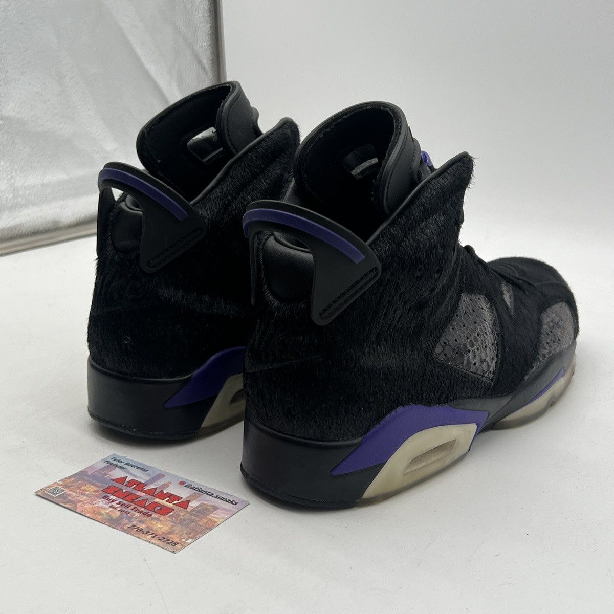 Jordan Brand Social status x air Jordan 6 pony hair Size US 9.5 / EU 42-43 - 5 Thumbnail