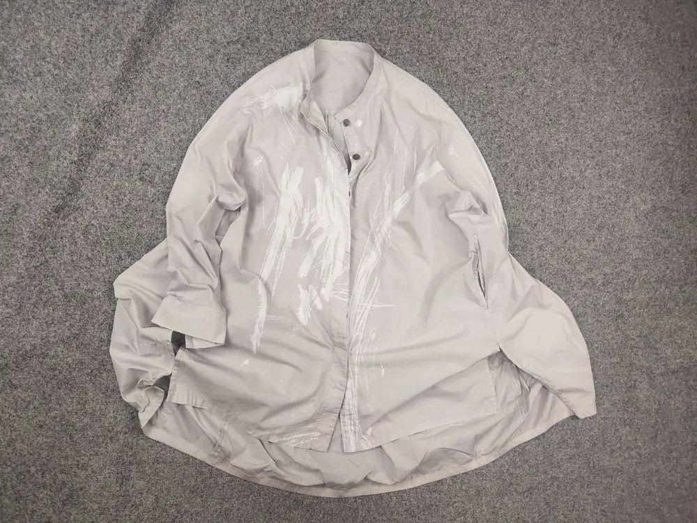 Japanese Brand Moyuru Japan blouse tunic button loose cut abstract print Size M / US 6-8 / IT 42-44 - 1 Thumbnail