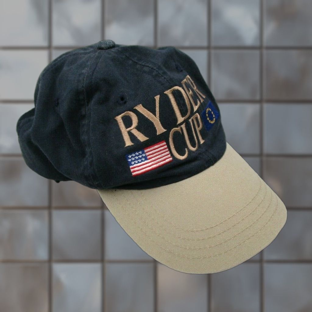 Imperial VINTAGE Imperial Golf Hat Men One Size Blue 90s Logo Adjustable Snapback Foldable Size ONE SIZE - 1 Thumbnail