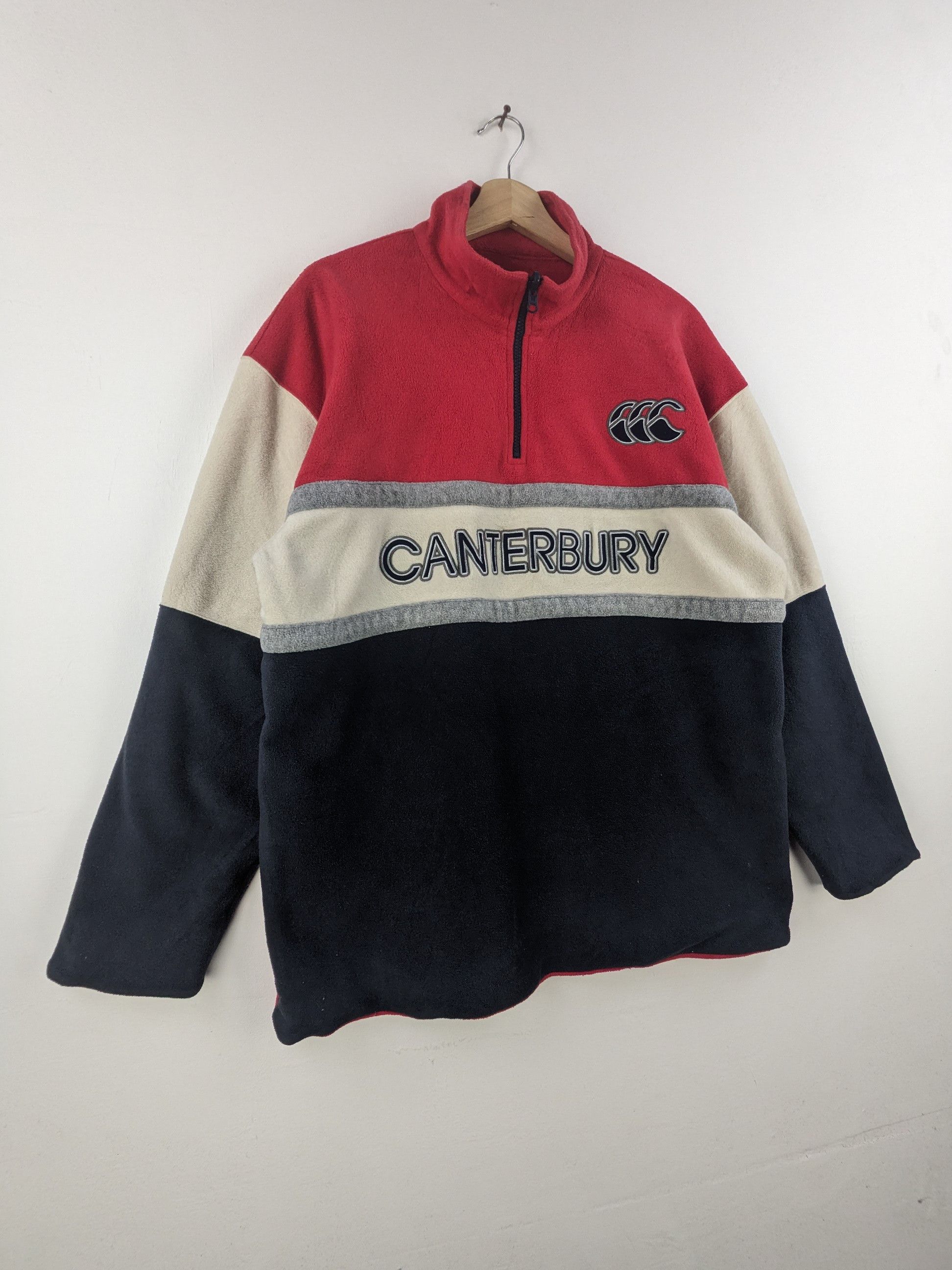 Canterbury of New Zealand × Vintage Vintage Canterbury Of New Zealand Block Colour Sweater Size US XL / EU 56 / 4 - 3 Thumbnail