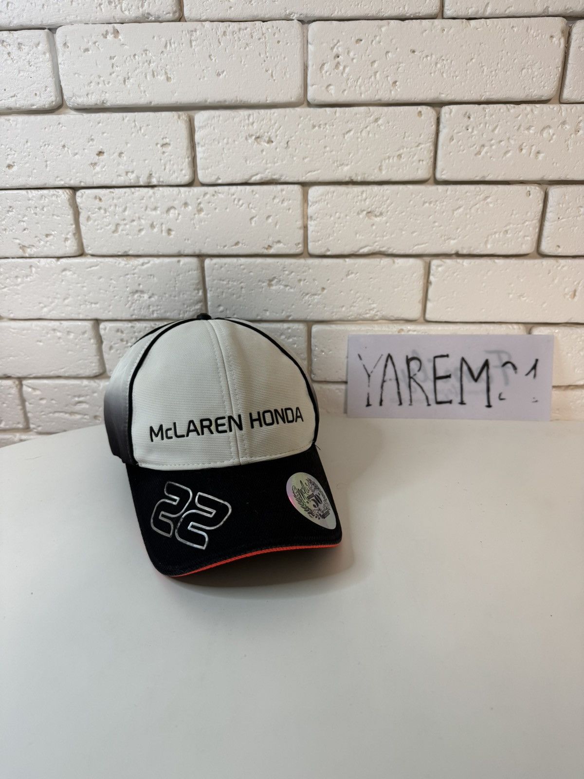 Vintage McLaren Honda vintage cap hat Size ONE SIZE - 1 Thumbnail