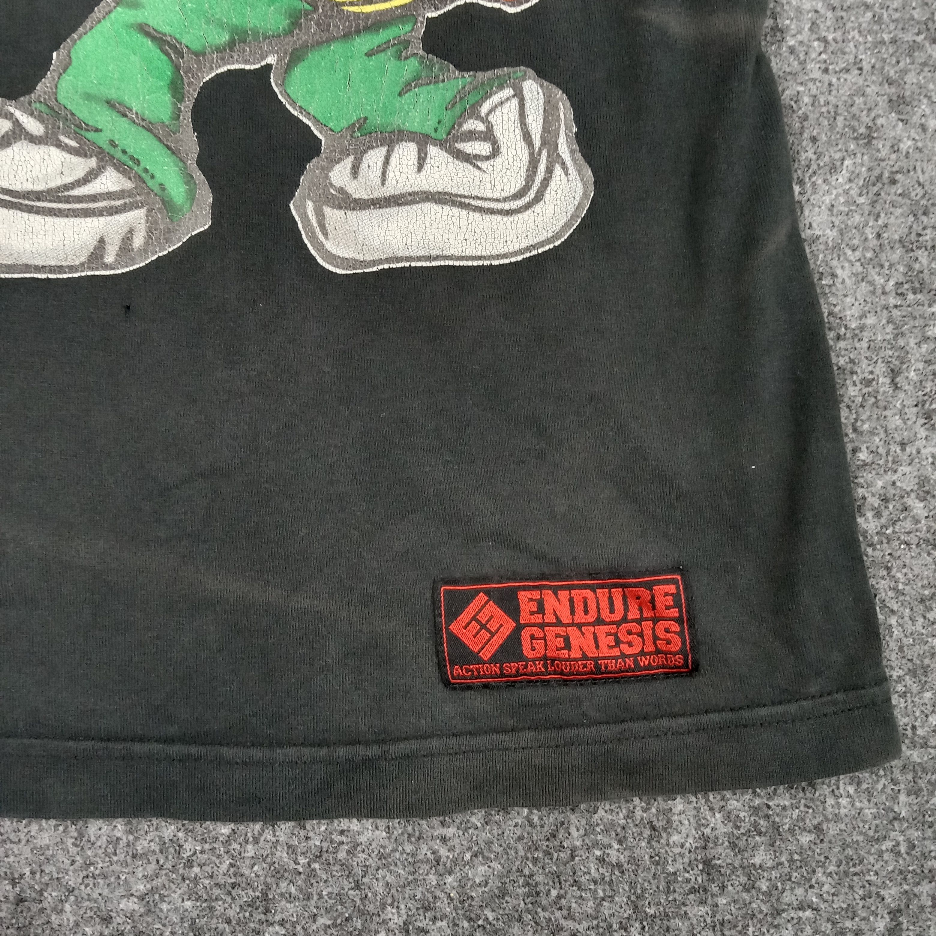 Vintage Endure Genesis American Graffiti Art Y2K Tshirt Size US XL / EU 56 / 4 - 8 Thumbnail
