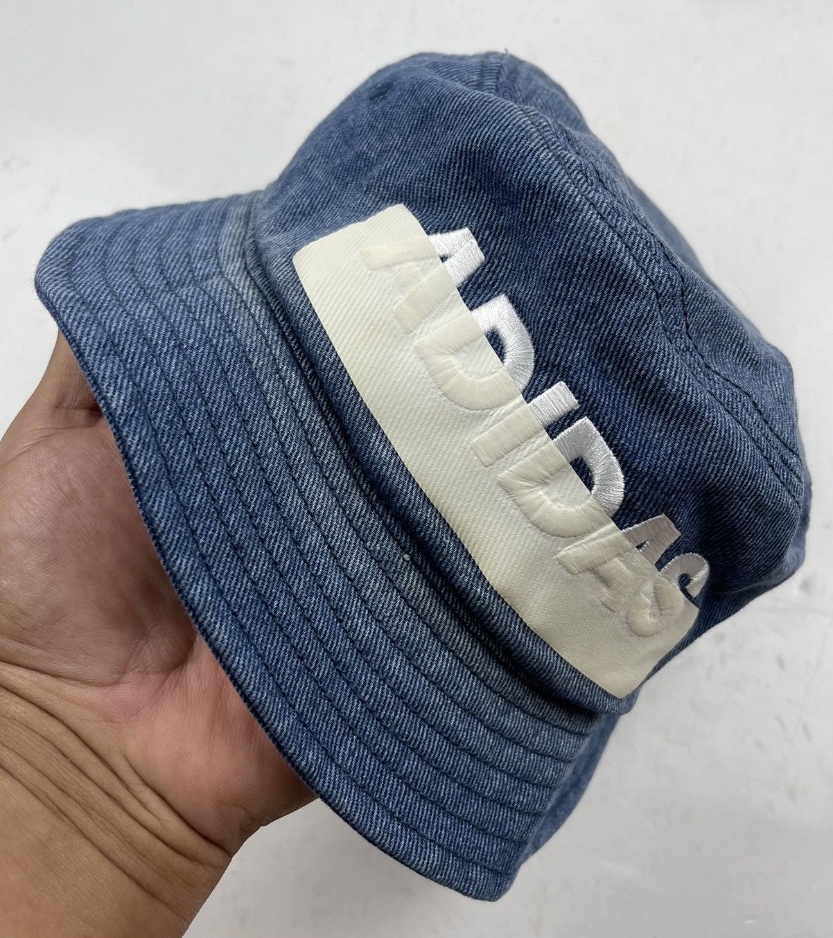 Adidas rare design adidas bucket hat tc42 Size ONE SIZE - 3 Thumbnail
