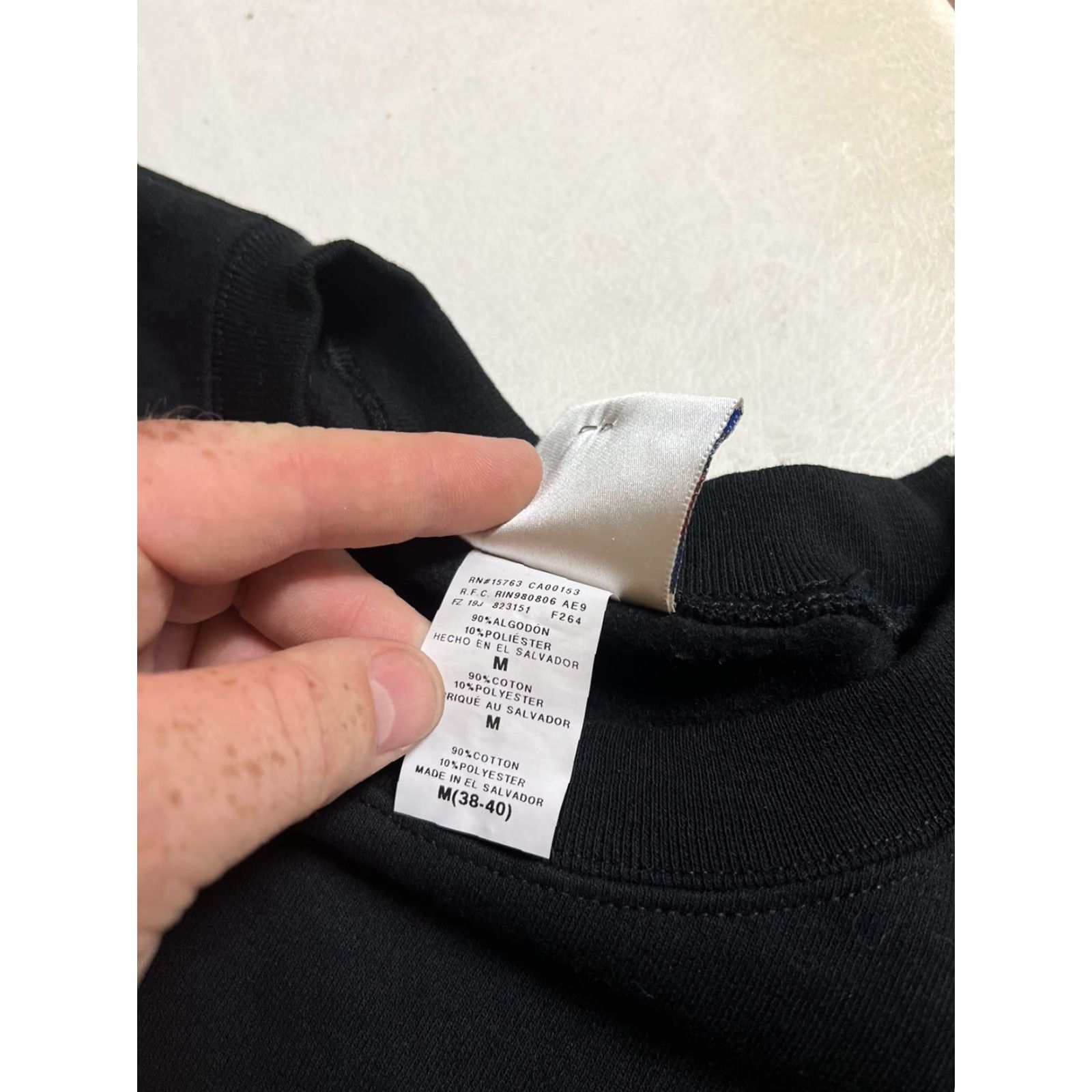 Hanes VINTAGE Hanes Sweatshirt Lacrosse Long Sleeve Pullover Black M Regular Men Cotton Blend NOS Pullover Sports 90s Size US M / EU 48-50 / 2 - 3 Thumbnail