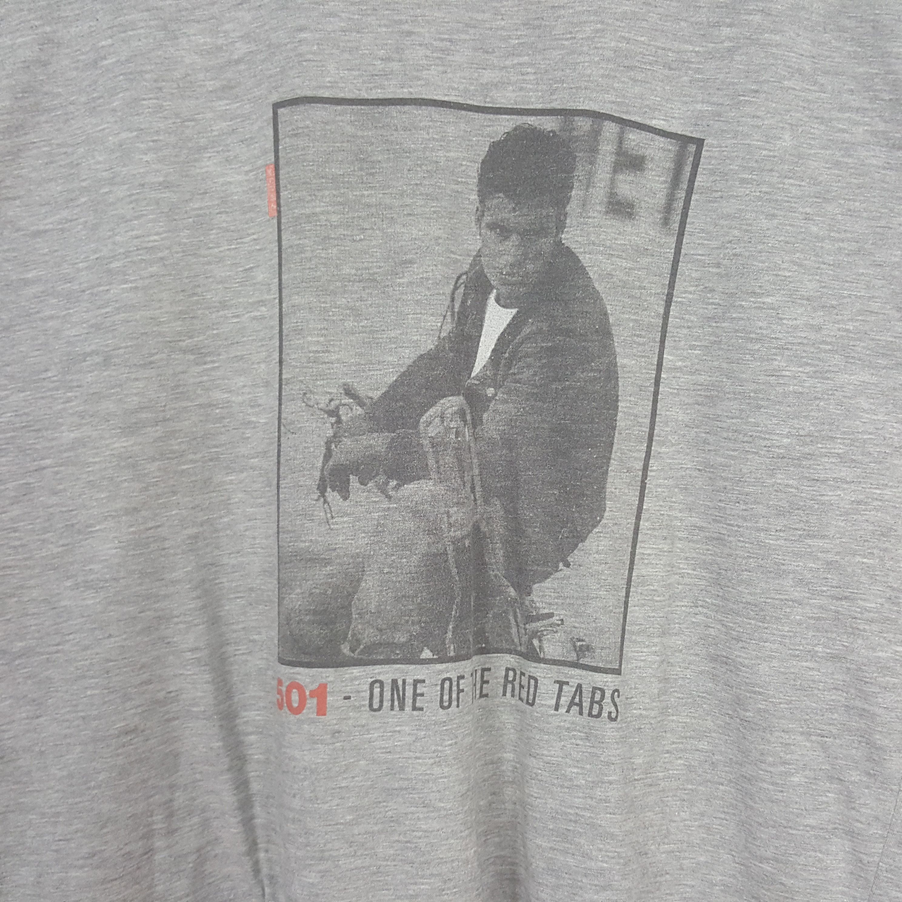 Levi's Vintage Levi's 501 Rebel Youth American Tshirt C312N10 Size US L / EU 52-54 / 3 - 2 Thumbnail