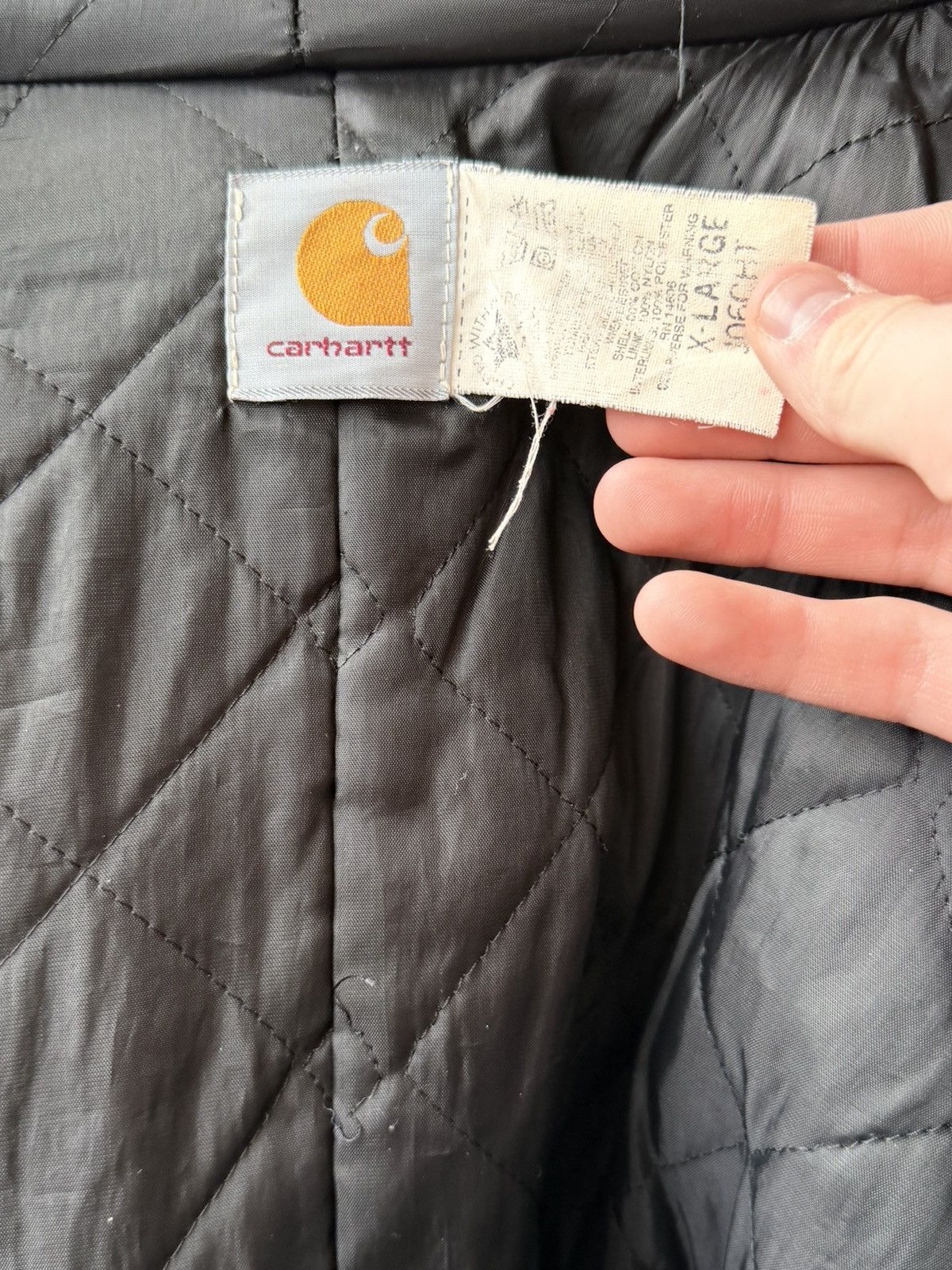 Carhartt Carhartt Distressed Work Wear Jacket Size US L / EU 52-54 / 3 - 4 Thumbnail