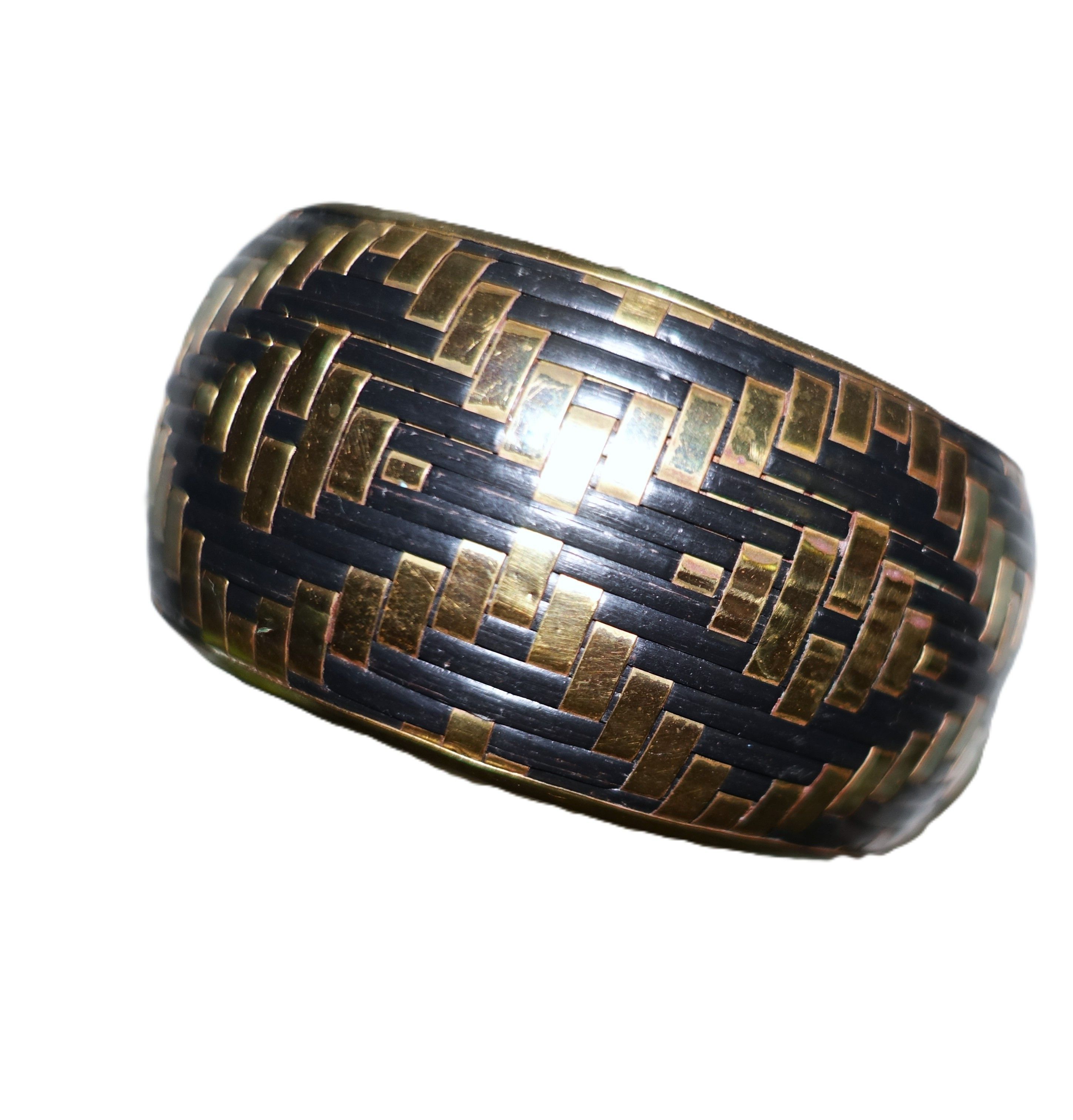Other Brass Black Bangle Bracelet Size ONE SIZE - 3 Thumbnail