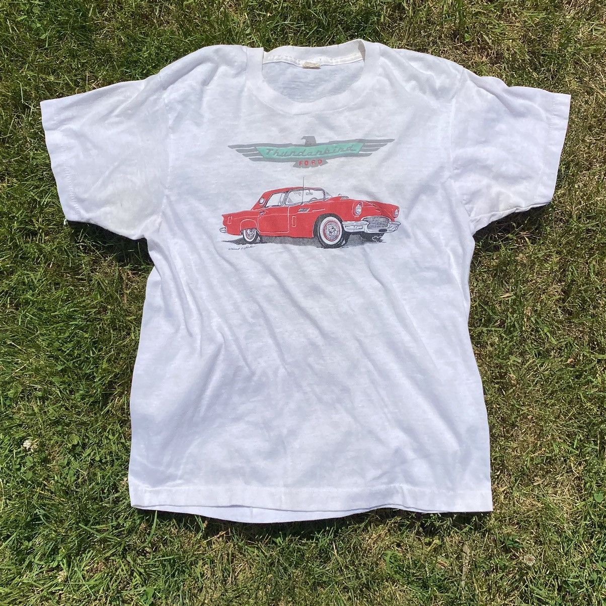 Ford × Vintage Vintage Ford Thunderbird T-Shirt Size US M / EU 48-50 / 2 - 1 Thumbnail