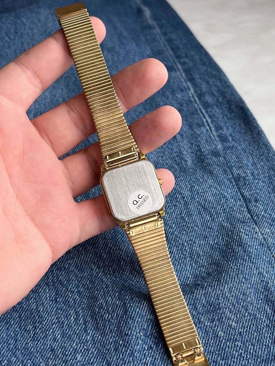 Japanese Brand × Vintage Vintage Japanese style futuristic Watch golden tank Size ONE SIZE - 6 Thumbnail