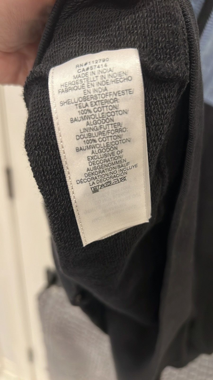 True Religion × Vintage Vintage True Religion black zip up hoodie denim logo (3XL) Size US XXL / EU 58 / 5 - 6 Thumbnail
