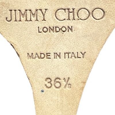 Jimmy Choo JIMMY CHOO Isabel Metallic Glitter Silver Gold Pumps US 6 EU Size US 6 / IT 36 - 6 Thumbnail