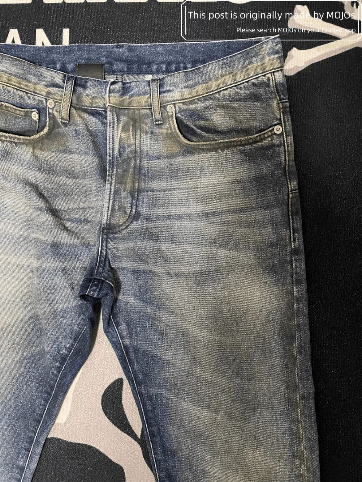 Dior Dior Homme Oil Dirt Washed Denim Size US 31 - 3 Thumbnail