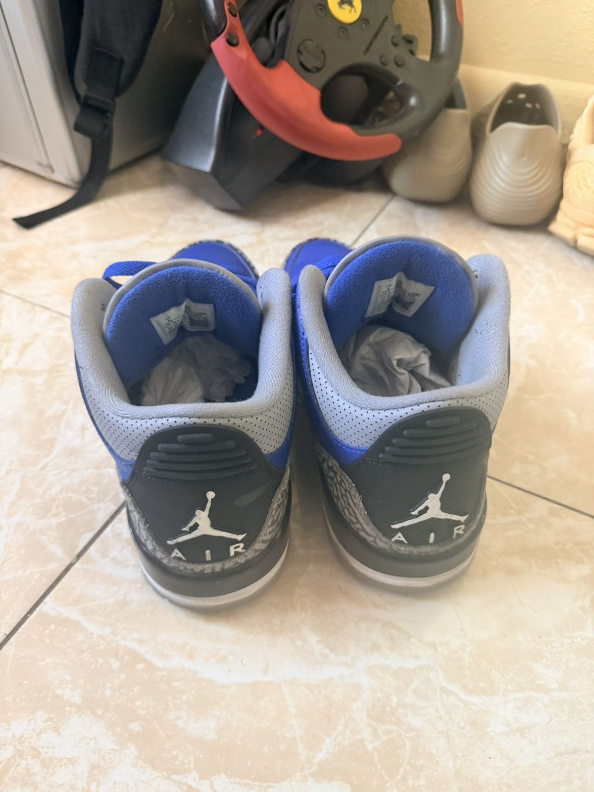 Jordan Brand Air Jordan 3 Retro “Varsity Royal” Size US 9 / EU 42 - 4 Thumbnail