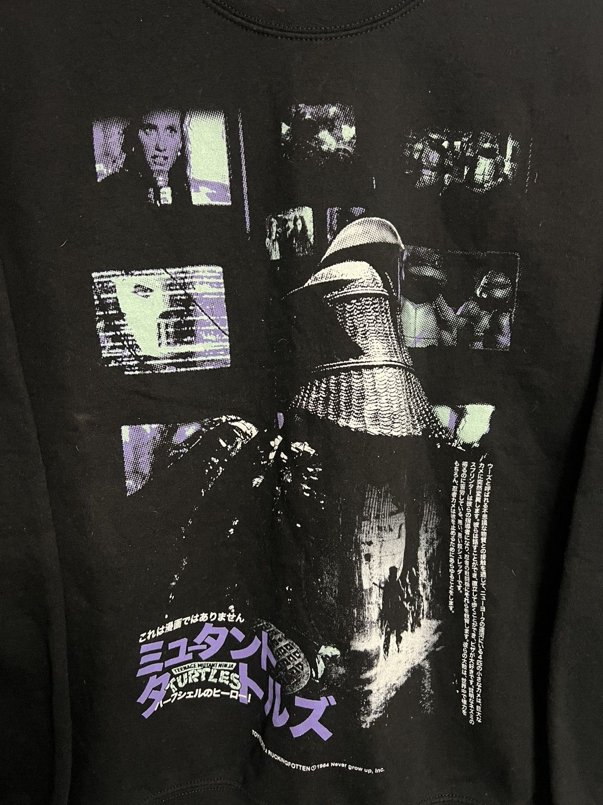 Rucking Fotten Teenage Mutant Ninja Turtles Crewneck Size US L / EU 52-54 / 3 - 2 Thumbnail
