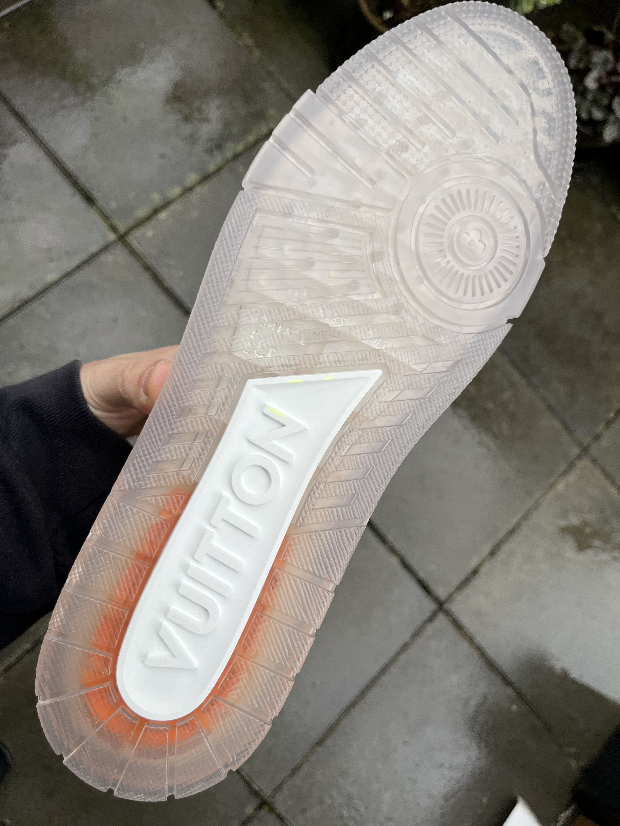Louis Vuitton LV Trainer white transparent Size US 13 / EU 46 - 8 Thumbnail