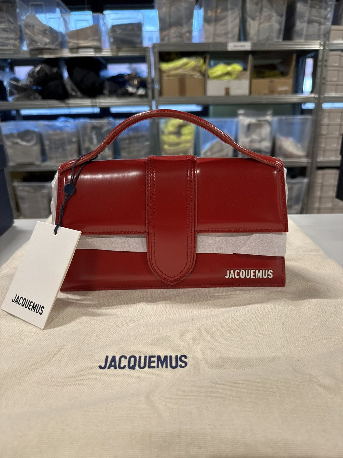 Jacquemus Jacquemus Le Grand Bambino Shoulder Bag NEW 1150$ Size ONE SIZE - 1 Thumbnail