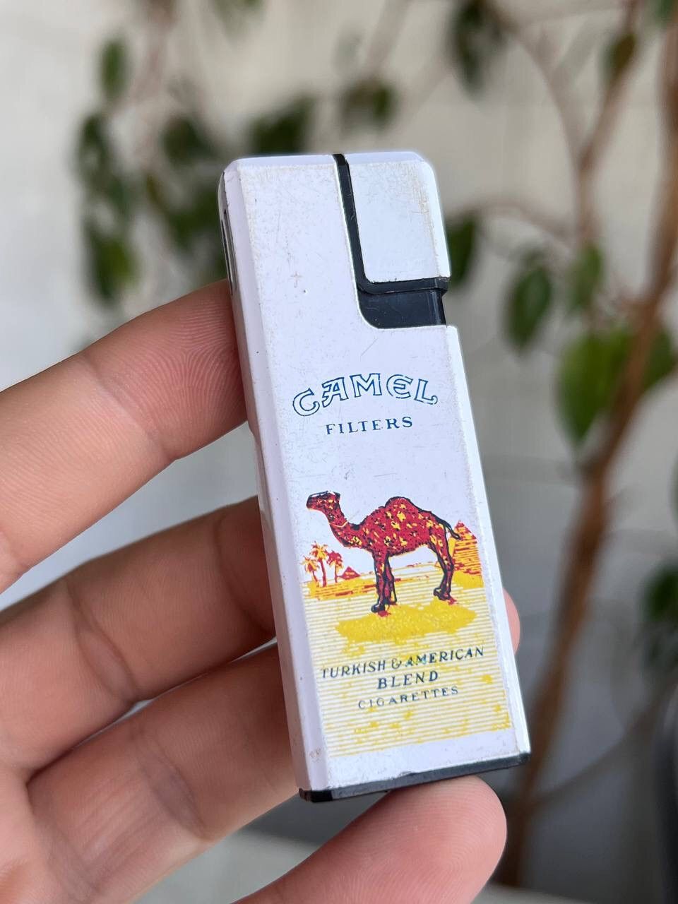 Camel × Marlboro × Vintage Y2K ELEGANCE CAMEL 90s GEOMETRIC METAL PUNK ROCK LIGHTER Size ONE SIZE - 1 Thumbnail