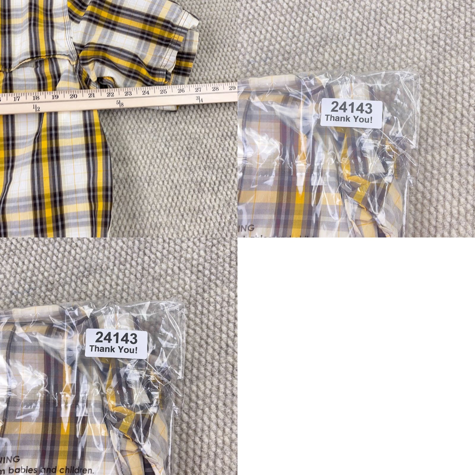 Carhartt Carhartt Shirt Men Large Gray Plaid Button-Up Relax Fit Workwear Pockets Size US L / EU 52-54 / 3 - 9 Thumbnail