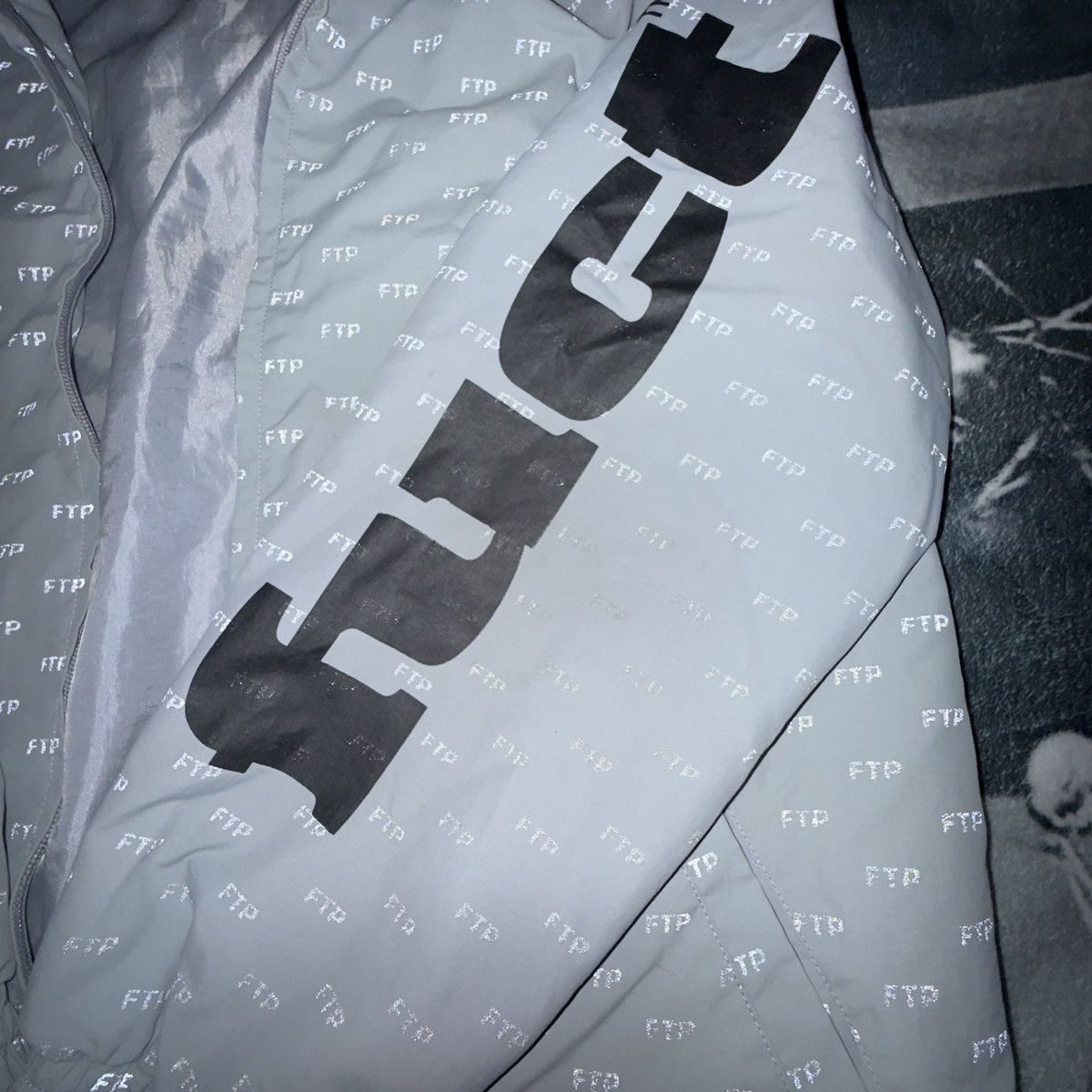 FUCT × Fuck The Population Fuct x FTP 3M Reflective All Over Print Jacket Size US M / EU 48-50 / 2 - 2 Thumbnail