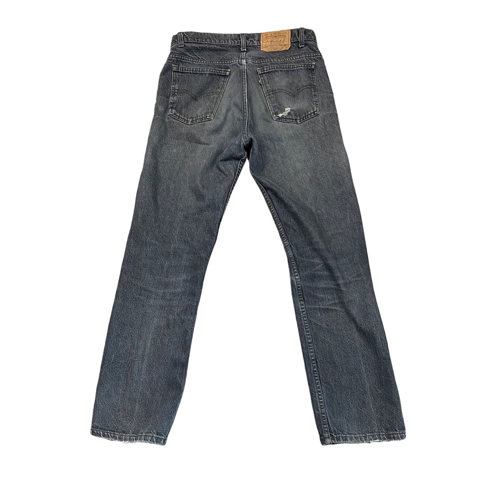 Levi's × Vintage VTG Levi's 40509 0259 Straight Leg Jeans 30x30 Made in USA Size US 30 / EU 46 - 1 Thumbnail
