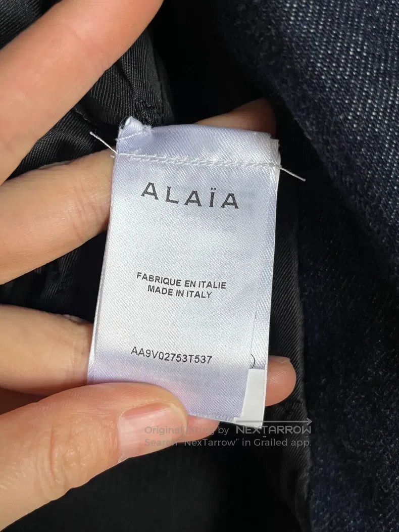 Alaia Alaia Denim Jacket Puffer Size XS / US 0-2 / IT 36-38 - 8 Thumbnail
