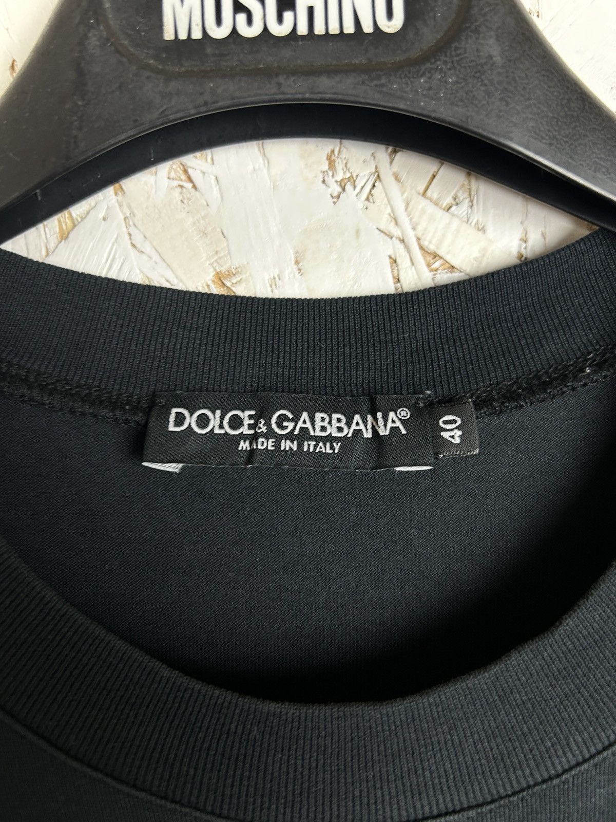 Dolce & Gabbana Dolce & Gabbana Moncia Bellucci T-Shirt Black Size 40 Size S / US 4 / IT 40 - 7 Thumbnail