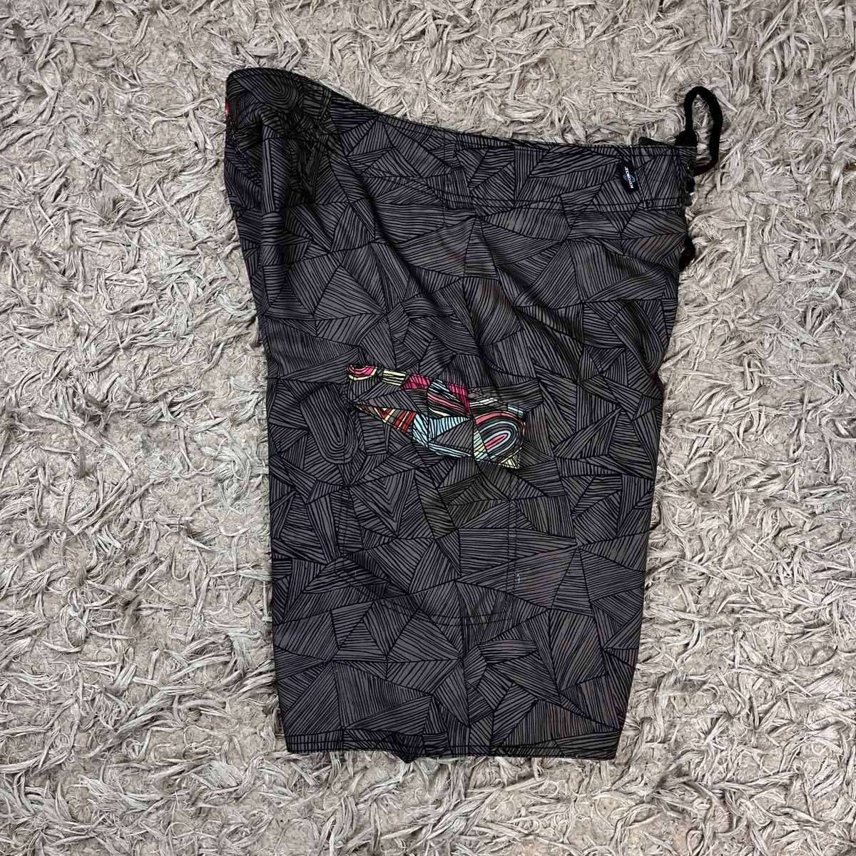 Quiksilver Vintage Surf Shorts Quicksilver Y2k Swag Skate Ride Summer Size US 34 / EU 50 - 4 Thumbnail