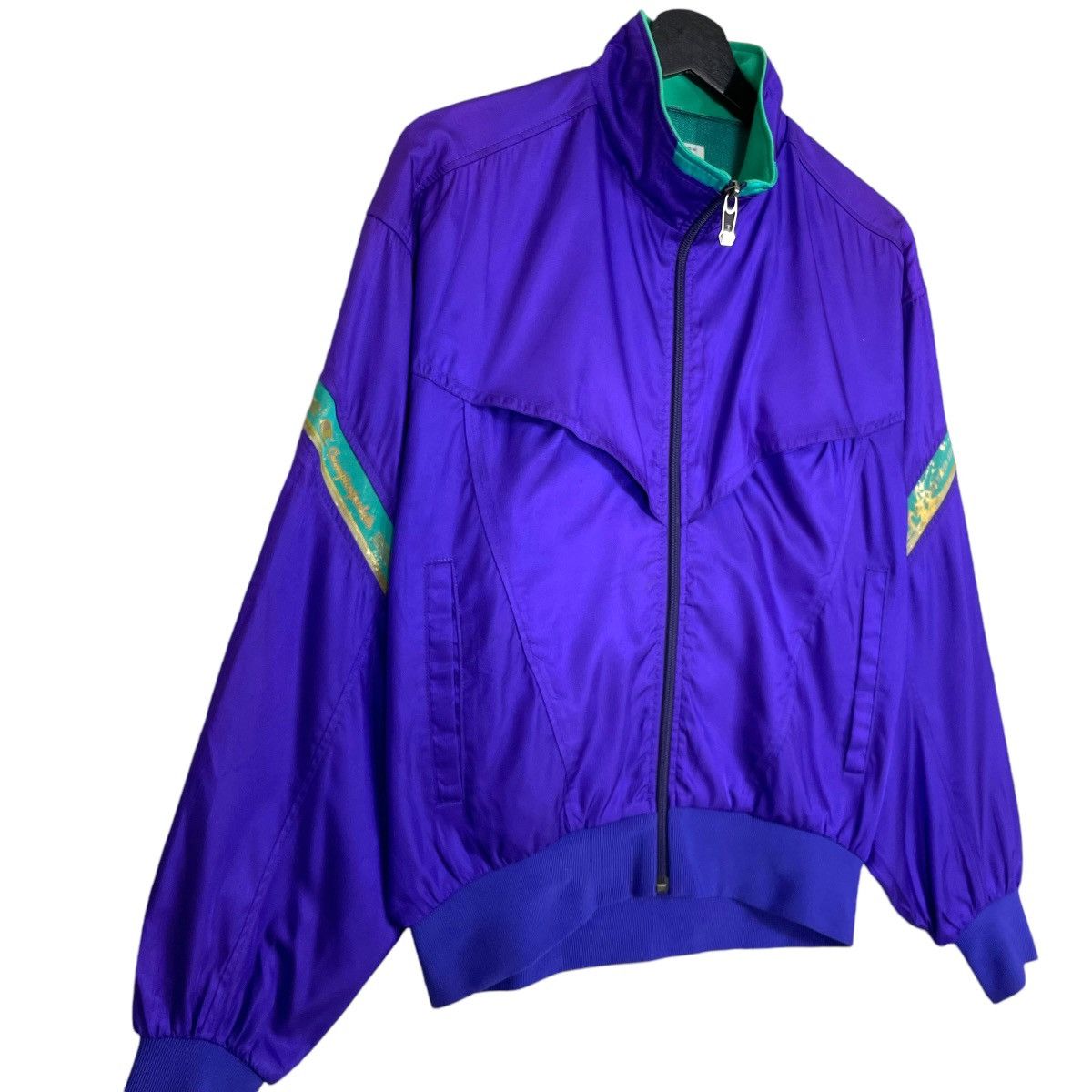 Champion Vintage 90s Champion Windbreaker Jacket Full Zipp Sportwear Size US L / EU 52-54 / 3 - 2 Thumbnail