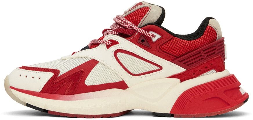 Amiri o1s1wg110325 MA Runner Sneakers in Red/White Size US 12 / EU 45 - 3 Thumbnail