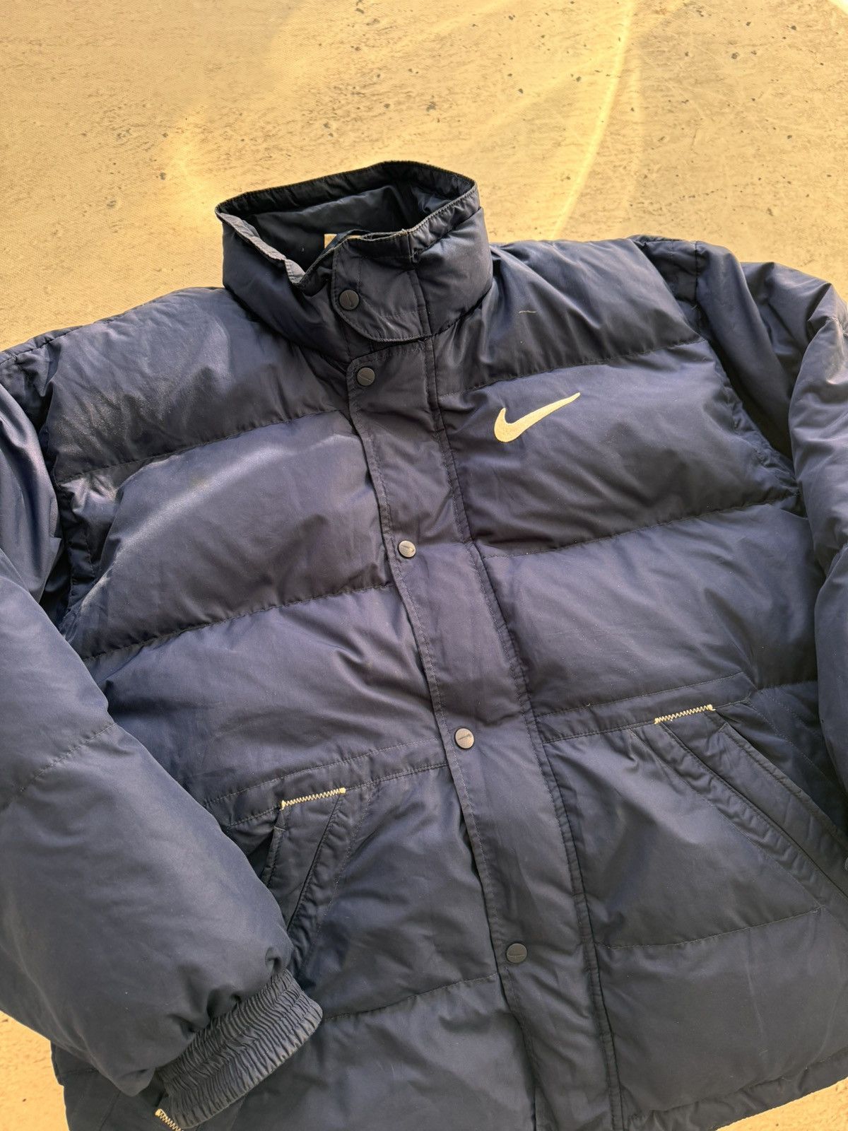 Nike × Nike ACG NIKE PUFFER DOWN BASIC LOGO OVERSIZE NYLON JACKET Size US L / EU 52-54 / 3 - 5 Thumbnail