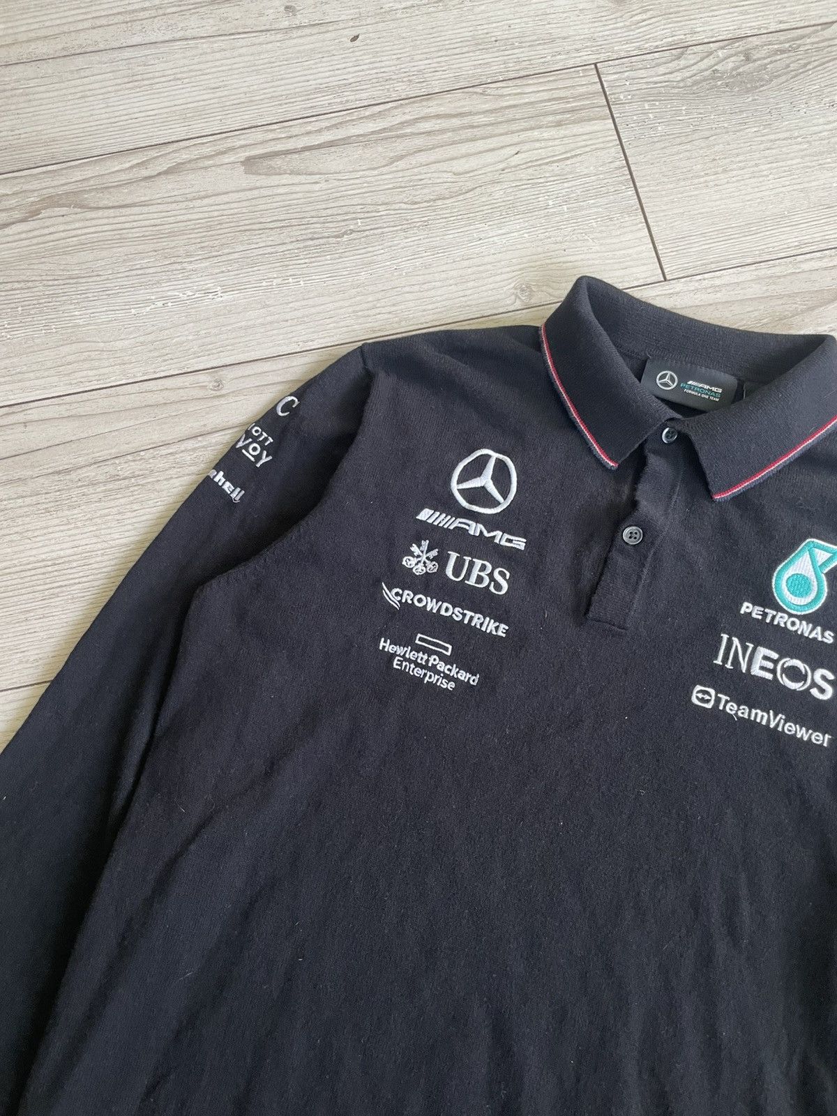 Formula 1 × Mercedes-Benz Mercedes Benz AMG Petronas Formula One Team Sweater Size US M / EU 48-50 / 2 - 5 Thumbnail