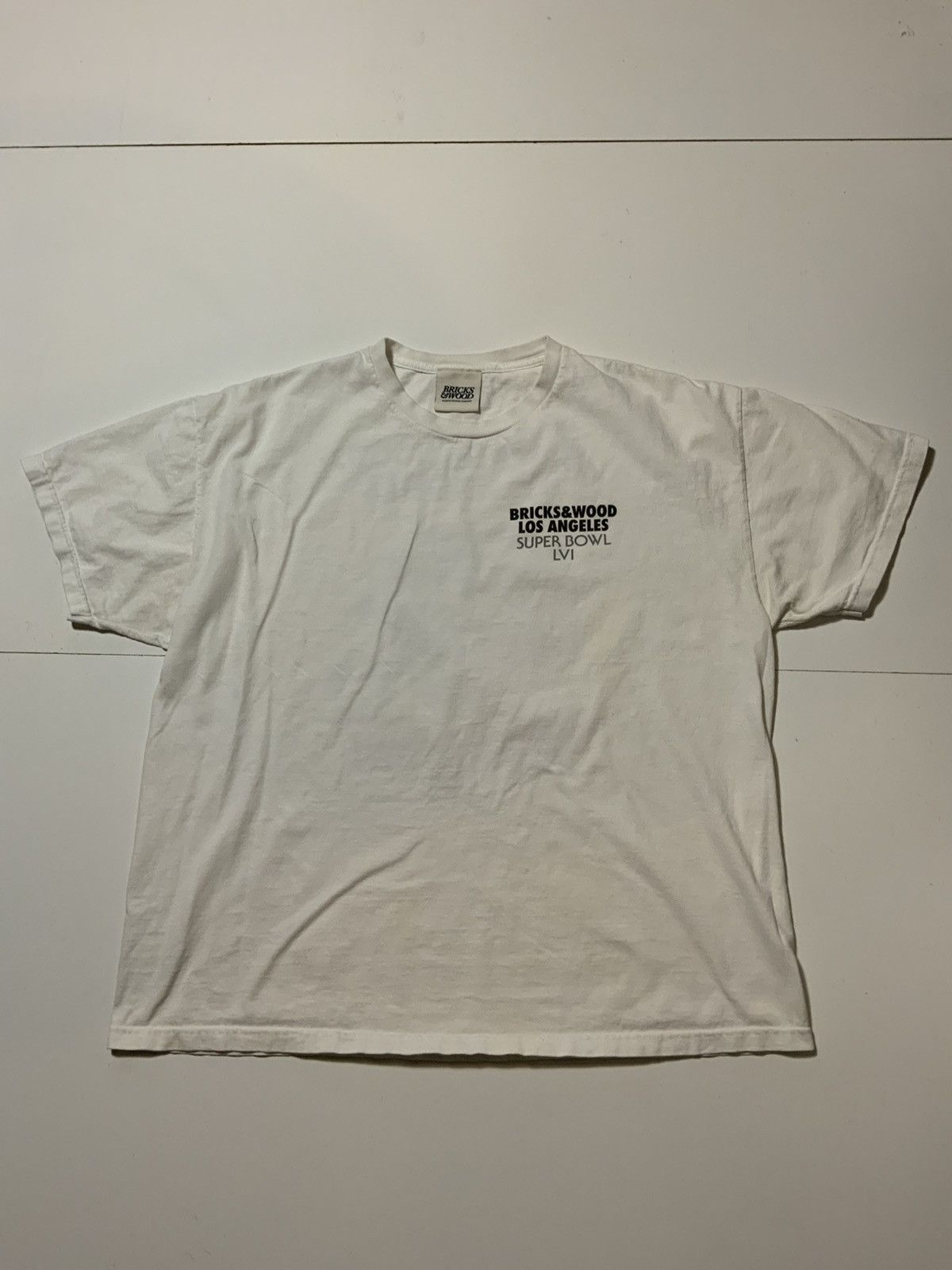 Other Bricks & Wood Los Angeles Super Bowl LVI Football T-Shirt Size US XXL / EU 58 / 5 - 2 Thumbnail