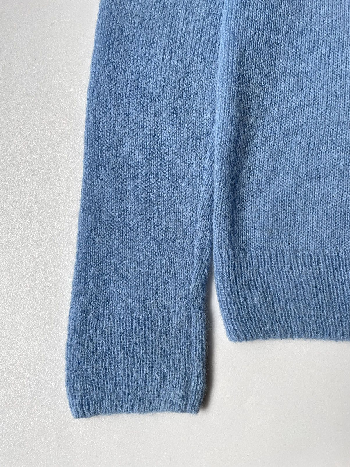 Dries Van Noten Brushed Alpaca Wool Cropped Sweater Size US M / EU 48-50 / 2 - 6 Thumbnail