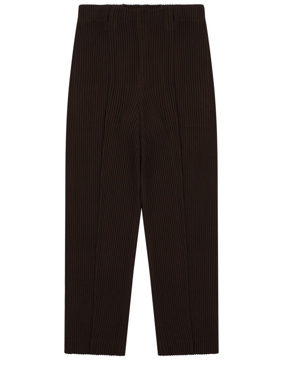 Homme Plisse Issey Miyake HOMME PLISSE ISSEY MIYAKE PANTALONE TUXEDO PLISSETTAT (JP 2) Size US 32 / EU 48 - 1 Thumbnail