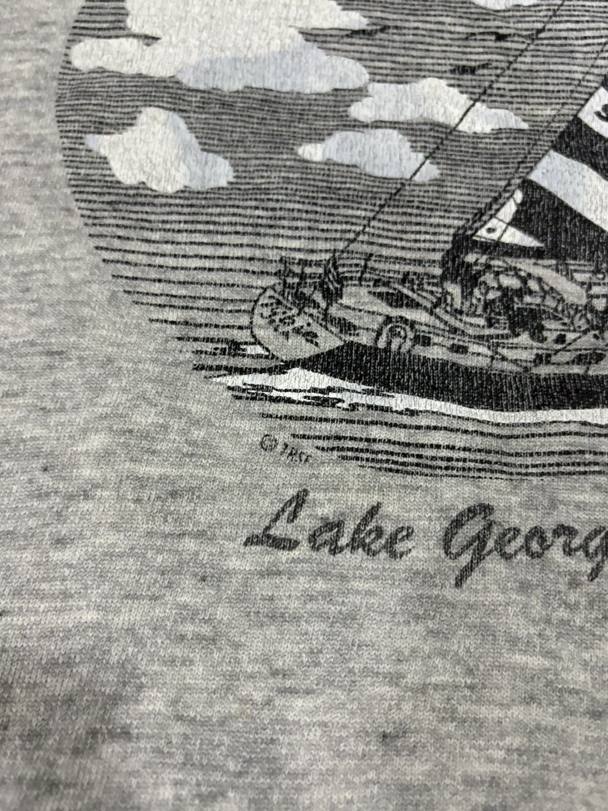 Hanes Vintage Sailboat 80s Size US XL / EU 56 / 4 - 2 Thumbnail