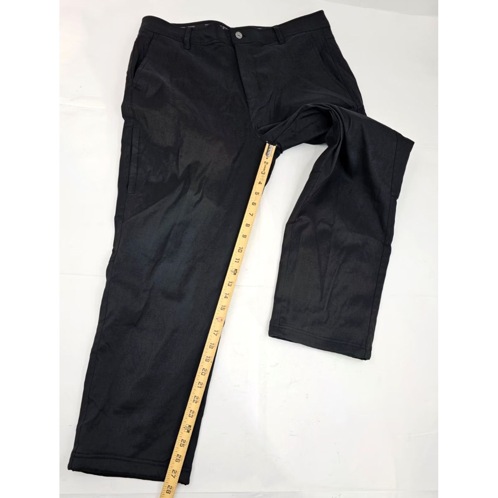 Vintage Gerry Black Fleece Lined Thermal Pants Men 37x29 Cargo Straight 5-Pocket EUC Clothing? Size US 37 - 4 Thumbnail