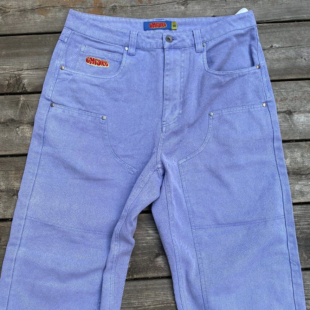 Empyre × Vintage Vintage Empyre Double Knee Carpenter Pants Size 32 Blue/Gra Size US 32 / EU 48 - 1 Thumbnail