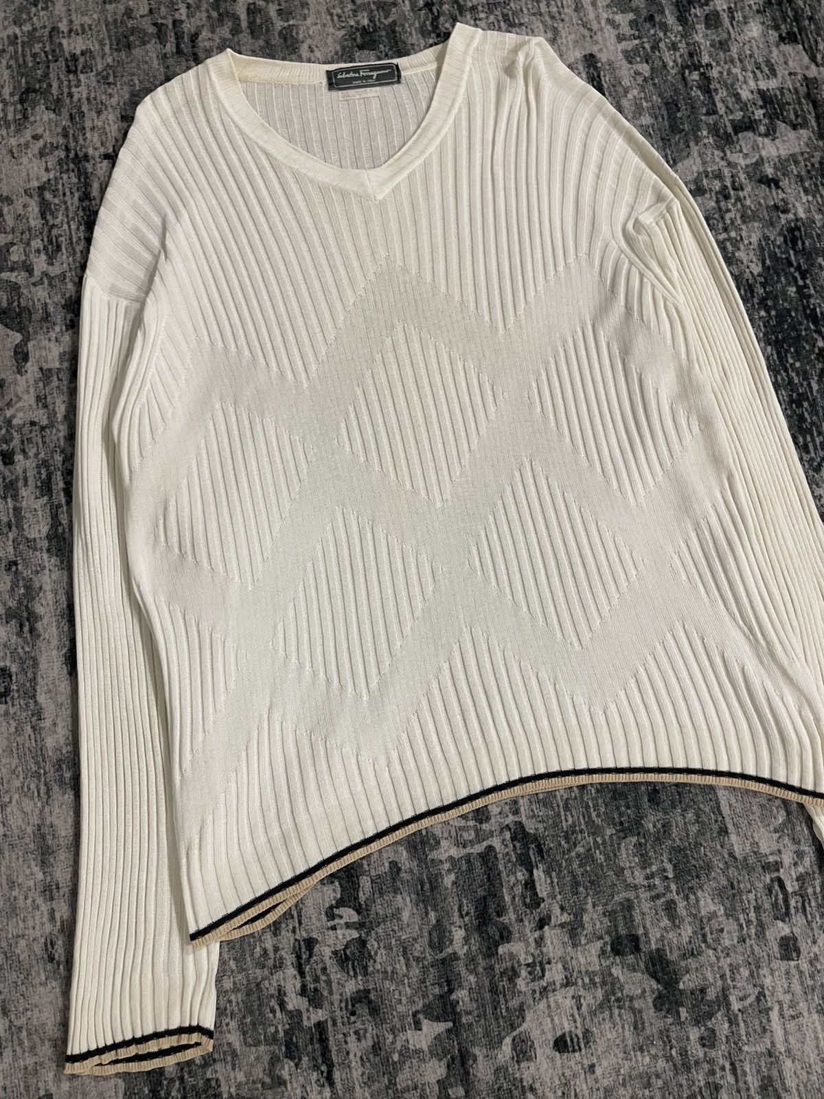 Salvatore Ferragamo Salvatore Ferragamo Sweater Knit Size XL / US 12-14 / IT 48-50 - 4 Thumbnail