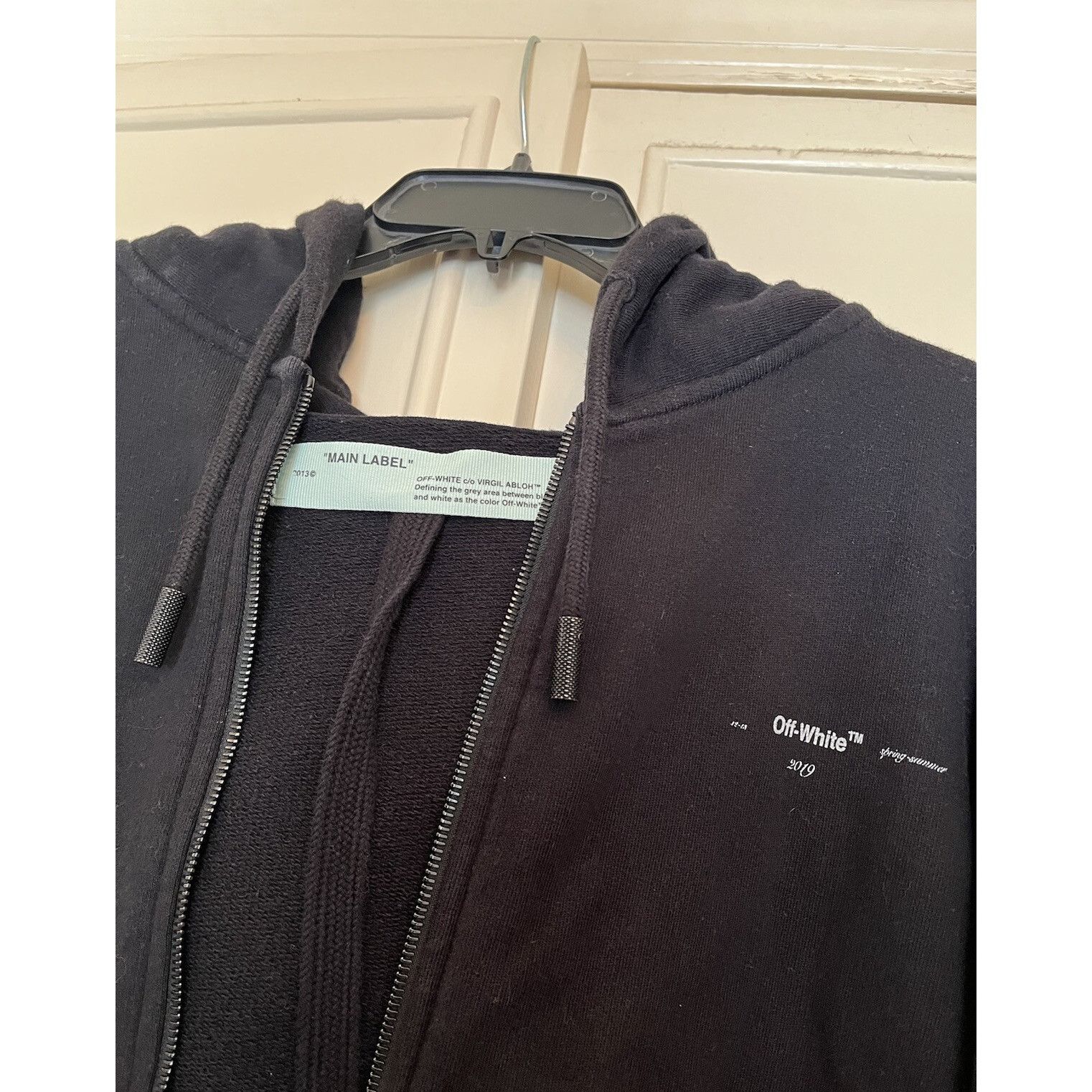 Off-White Off-White SS19 Impressionism Monet Arrow Sweatshirt Hoodie V Size US XL / EU 56 / 4 - 4 Thumbnail
