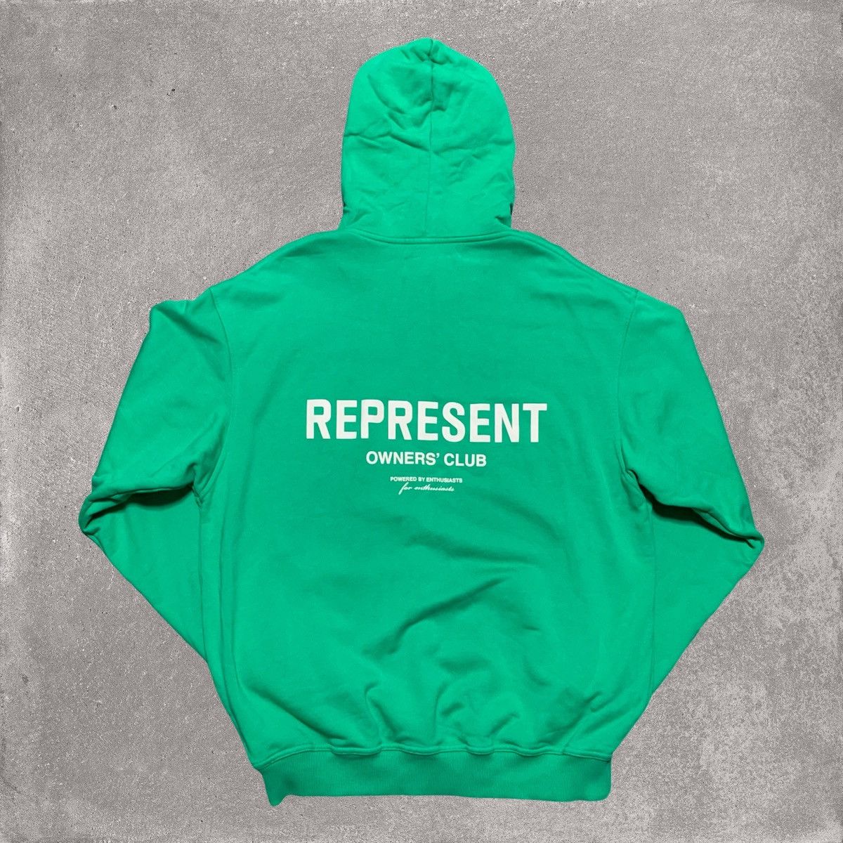 Represent Clo. Represent Medium Owners Club Island Green Hoodie Size US M / EU 48-50 / 2 - 1 Thumbnail