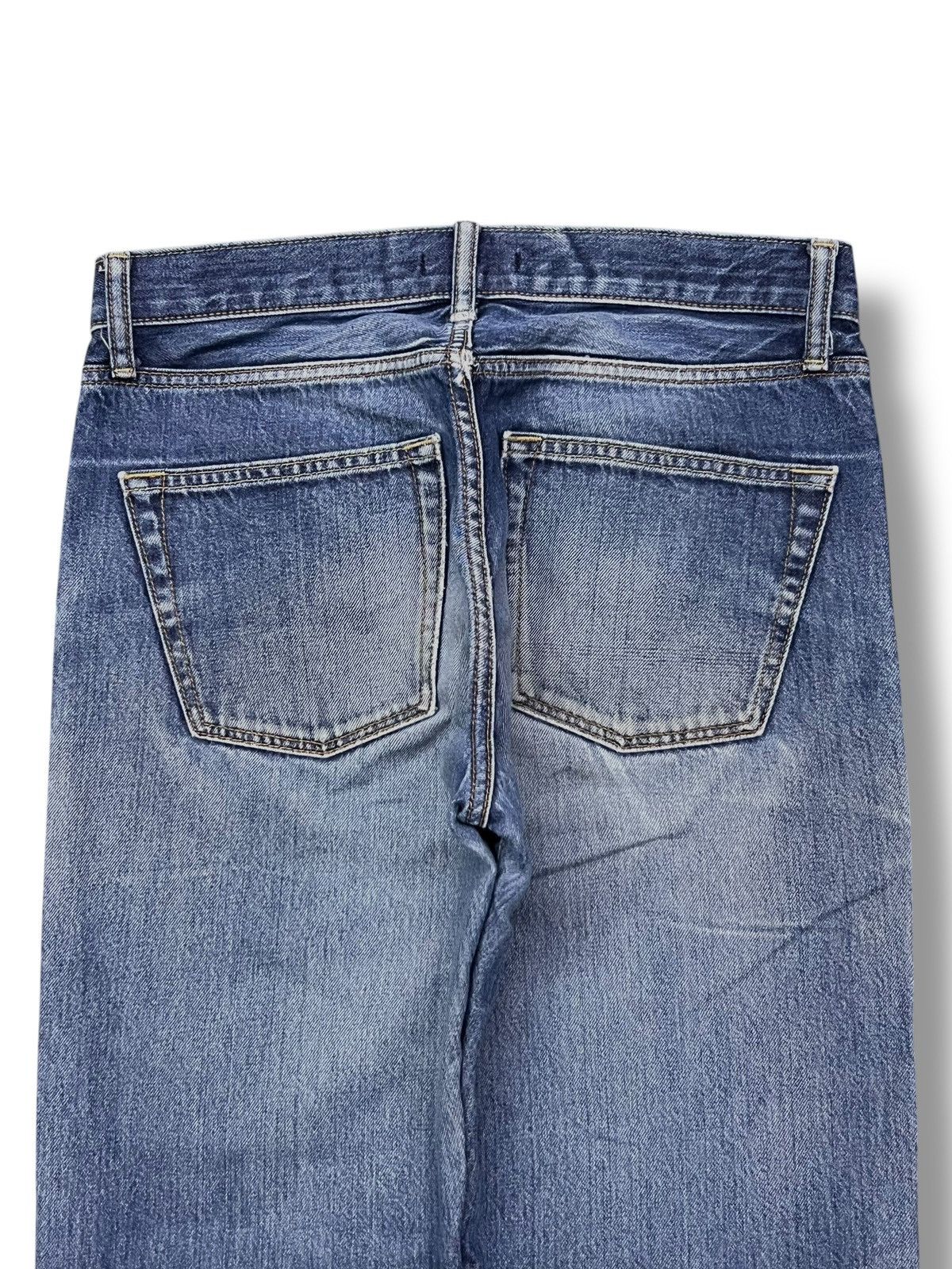Uniqlo Vintage Uniqlo Japan - Faded Wash Jeans Size US 32 / EU 48 - 5 Thumbnail