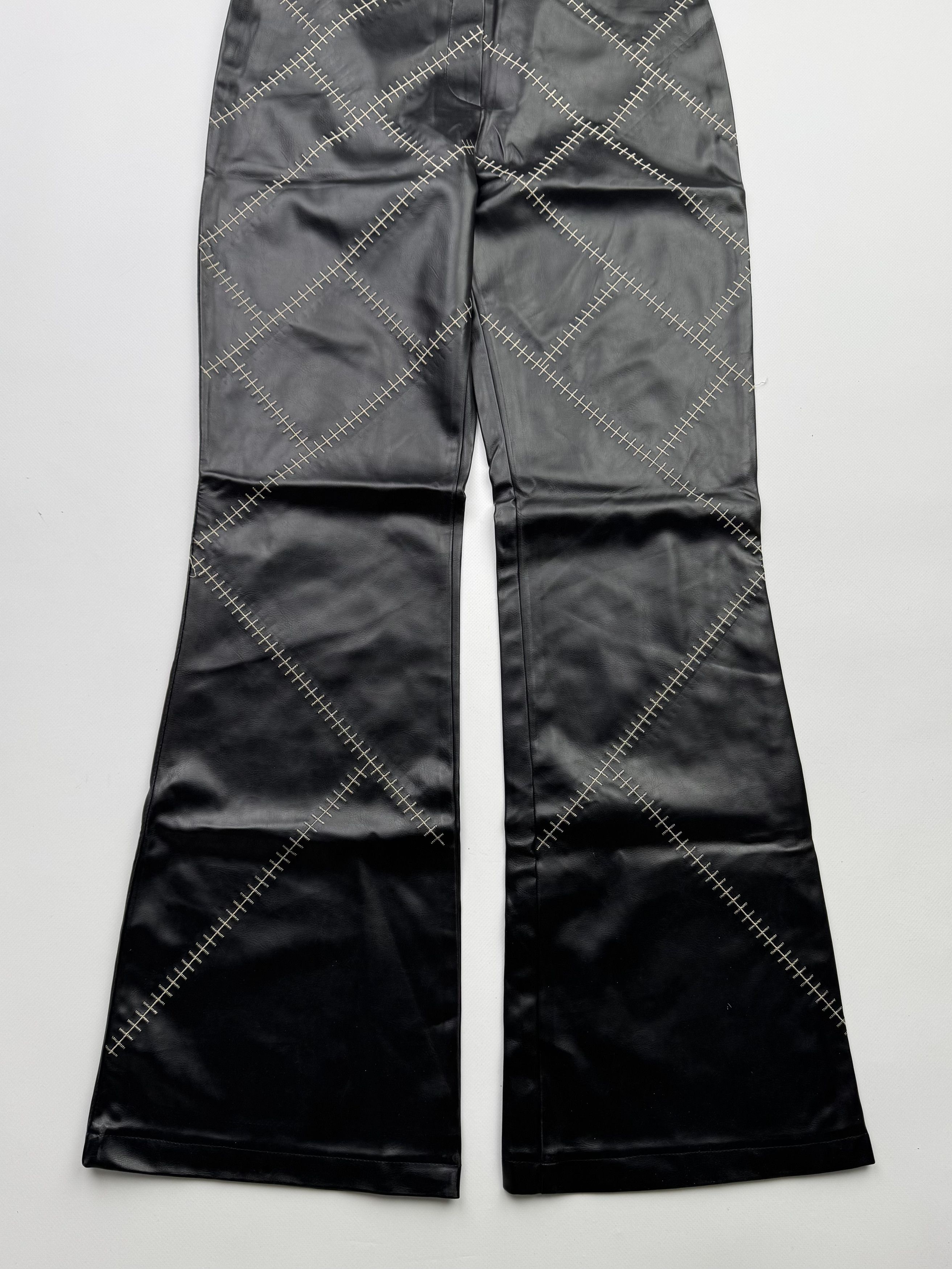 Vintage Vintage Flare Pants B352(V283)E2 Size 28" / US 6 / IT 42 - 3 Thumbnail