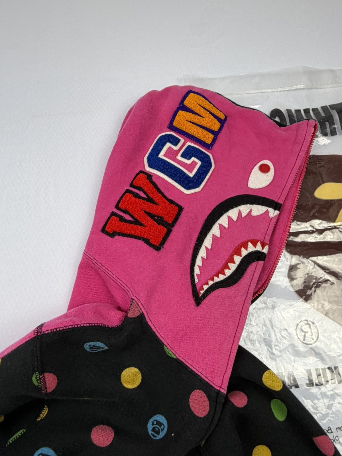 Bape Bape polka dot baby milo shark fullzip Size S / US 4 / IT 40 - 2 Thumbnail