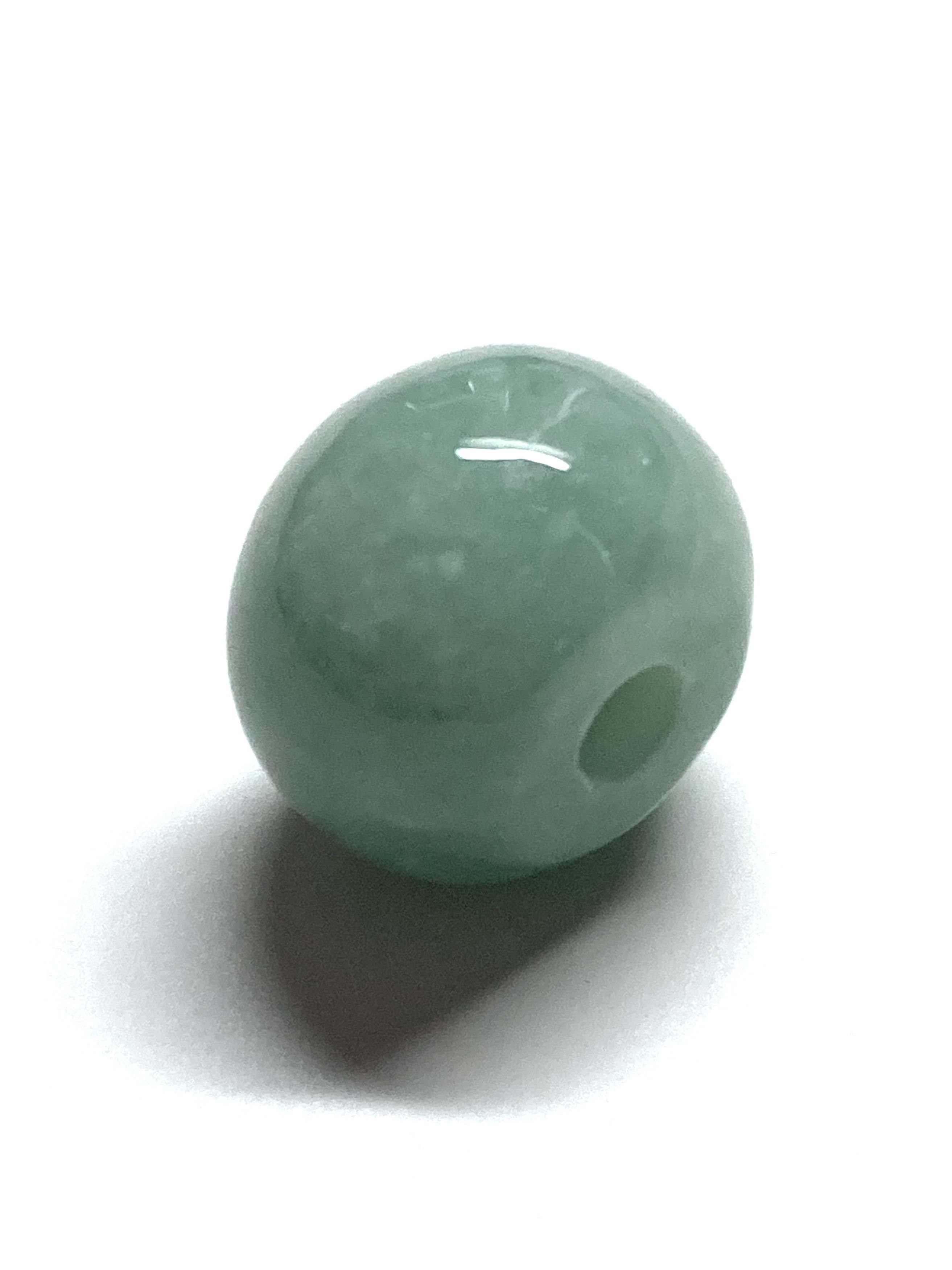 Other 60010 Certified Jadeite jade Green Circle 17mm Bead pendant Size ONE SIZE - 4 Thumbnail