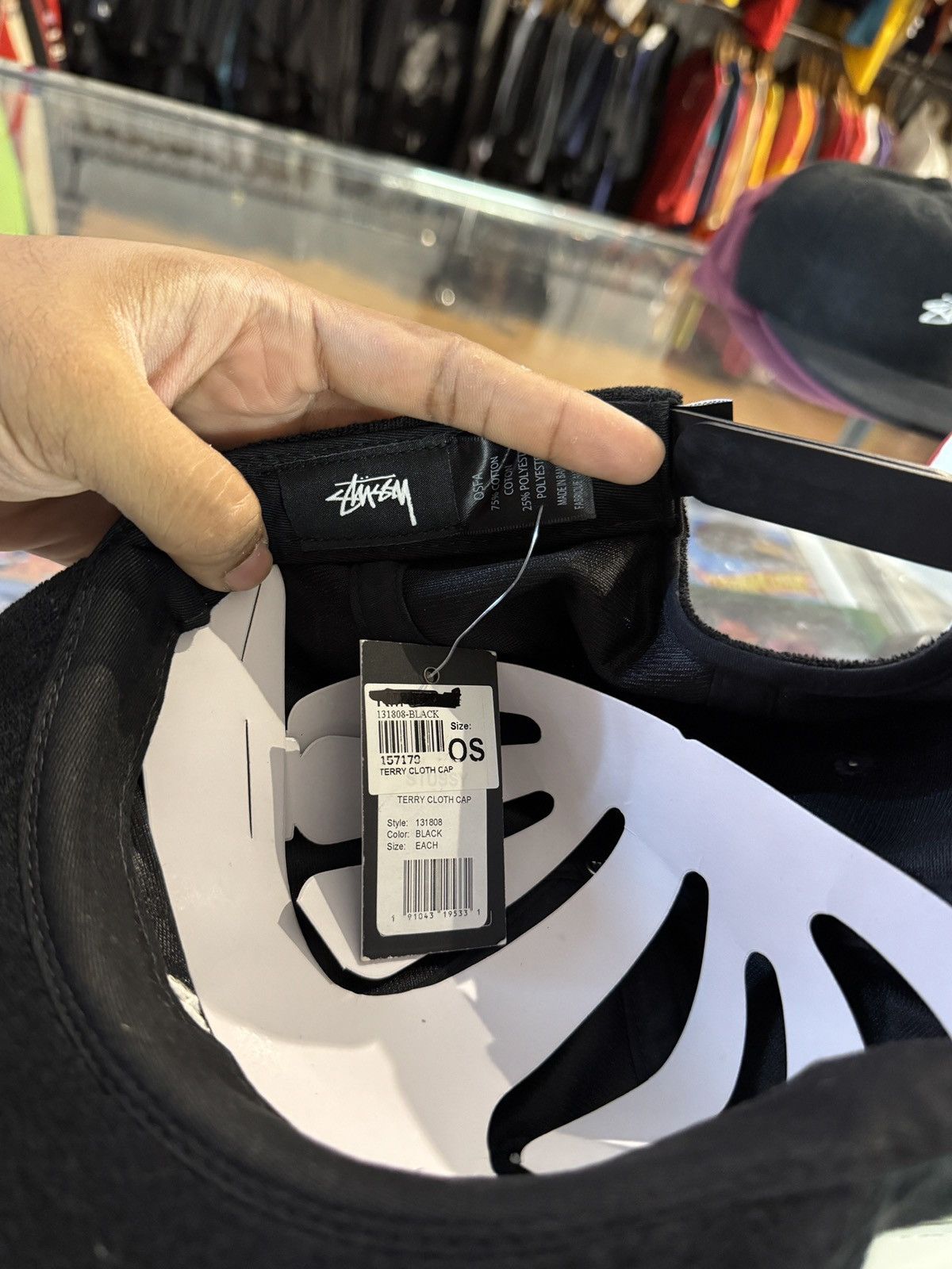 Stussy STUSSY TERRY CLOTH CAP Size ONE SIZE - 5 Thumbnail