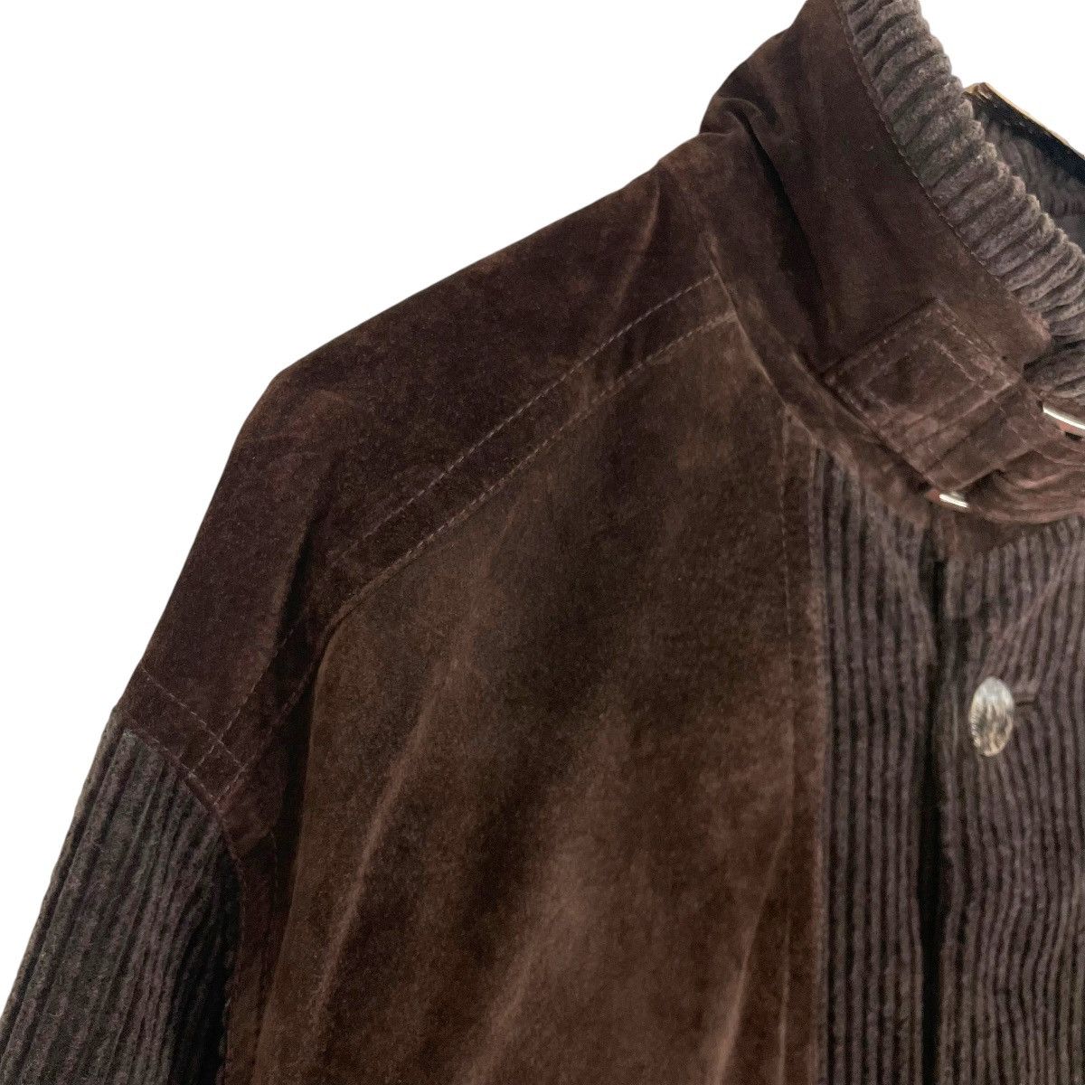 Nazareno Gabrielli Vintage Nazareno Gabrielli 1907 Velvet Jacket Brown Size US L / EU 52-54 / 3 - 8 Thumbnail