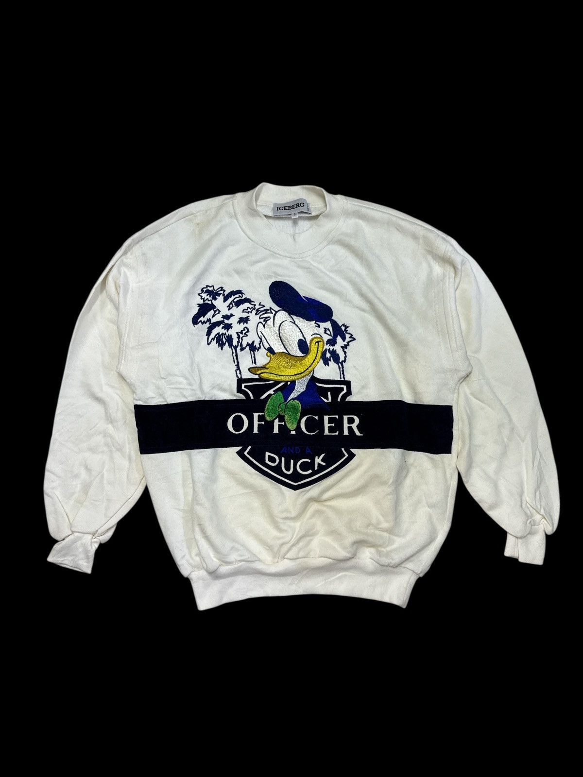 Iceberg ICERBERG HISTORY X DONALD DUCK JUMPER SWEATER Size US S / EU 44-46 / 1 - 1 Thumbnail