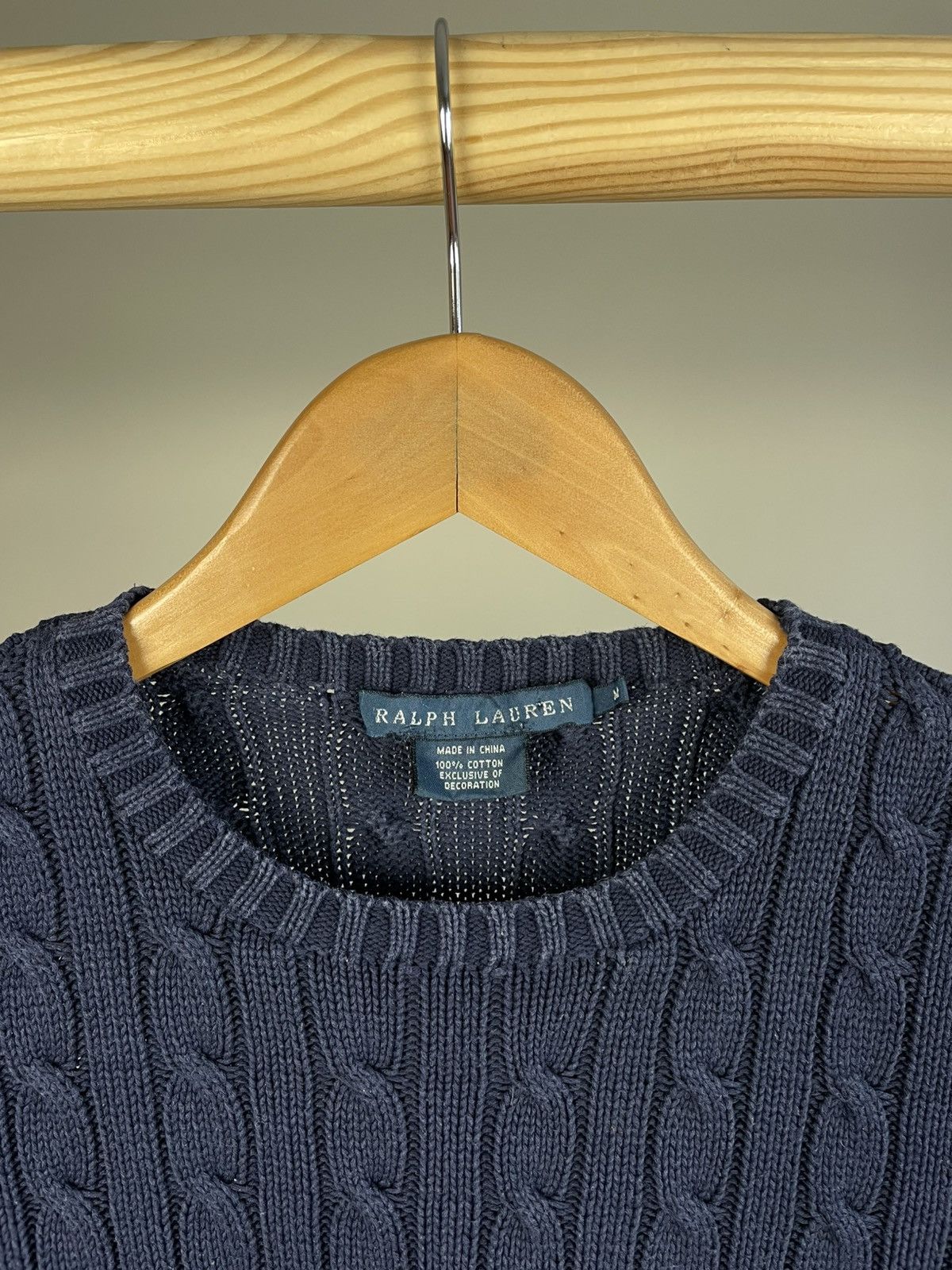 Polo Ralph Lauren Polo Ralph Lauren cotton cable knit sweater size M Size M / US 6-8 / IT 42-44 - 3 Thumbnail