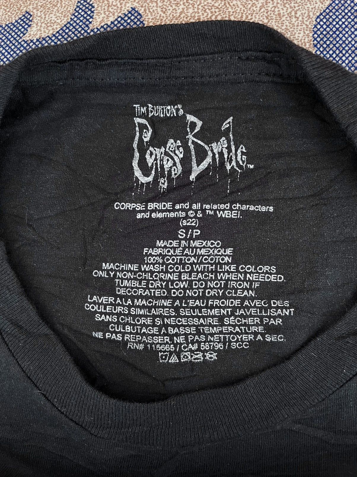 Vintage TIM BURTON’S CORPSE BRIDE MOVIE (2022) Size US M / EU 48-50 / 2 - 3 Thumbnail