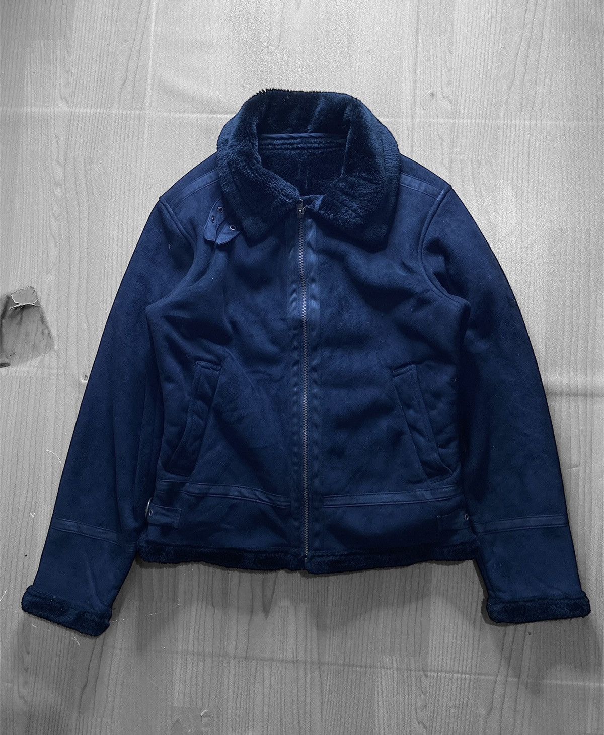 If Six Was Nine × Japanese Brand × Le Grande Bleu (L.G.B.) Vintage soleildor faux fur bondage jacket ifsixwasnine style Size US M / EU 48-50 / 2 - 1 Thumbnail
